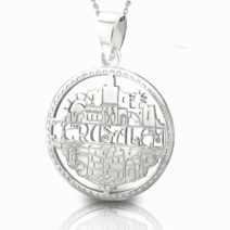 Stainless Steel Necklace Old City of Jerusalem