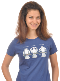  Three Wise Doves T- Shirt 